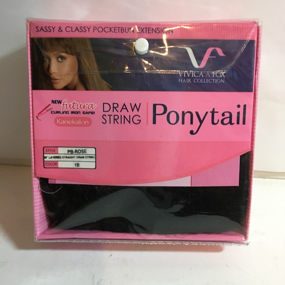 Futura Drawstring ponytail